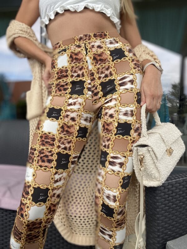 Exclusive leggins wild gold chains - obrazek 11