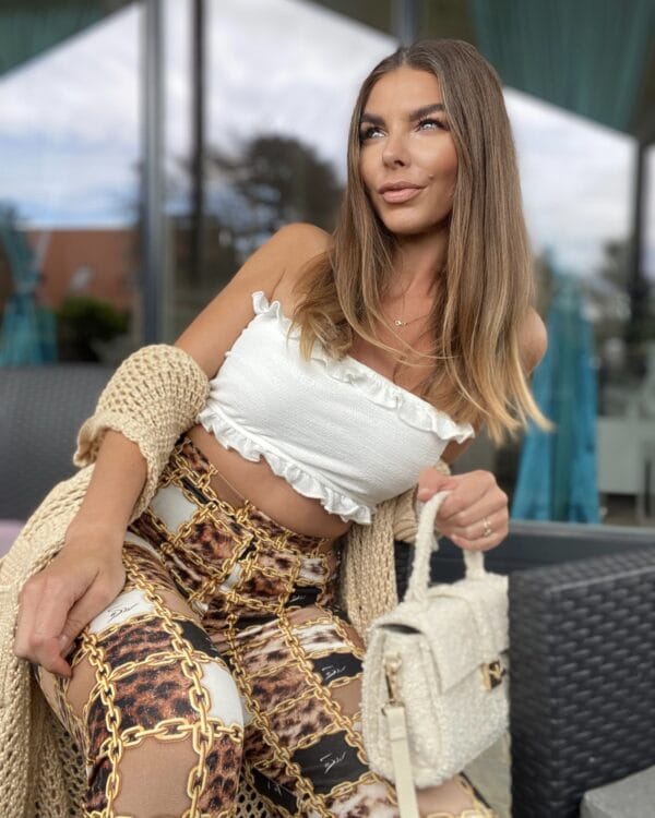 Exclusive leggins wild gold chains - obrazek 6