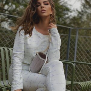 Logowany Komplet Sensual Woman – Łamana Biel