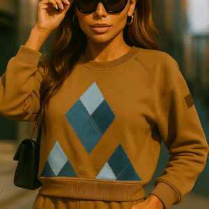 Eco Vintage Set | Bluza i spodnie z recyklingu denimu