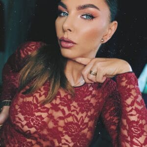 Burgundy Sensuality – koronkowe body damskie