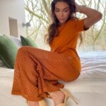 szerokie spodnie ażurowe Sensual Woman