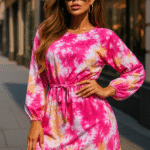 Zmysłowa sukienka tie-dye – Sensual Woman lato 2025