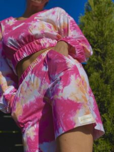 komplet oryginalny tie-dye marki Sensual Woman