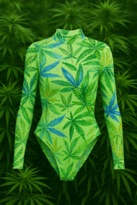 logowane bodziaki botanical, rękawy zakładane na kciuki bambusowa tkanina