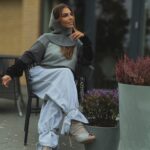 Bluza bawełniana oversize z kontrastowymi rękawami – stylowa moda uliczna Sensual Woman